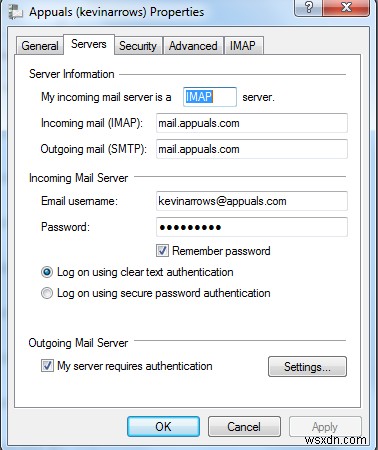 Windows Live Mail에서 이메일 계정 설정을 변경하는 완벽 가이드