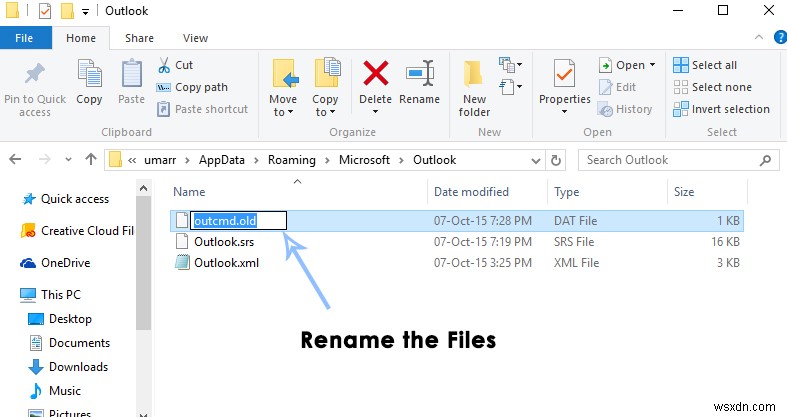 수정: Outlook 오류 0x80000003으로 인한 충돌(초기화 실패) 해결 방법