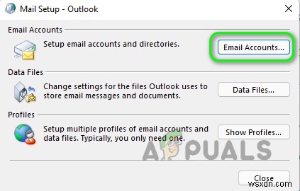Windows에서 Outlook 오류  (0x8004010F): 데이터 파일에 액세스할 수 없음  해결 방법