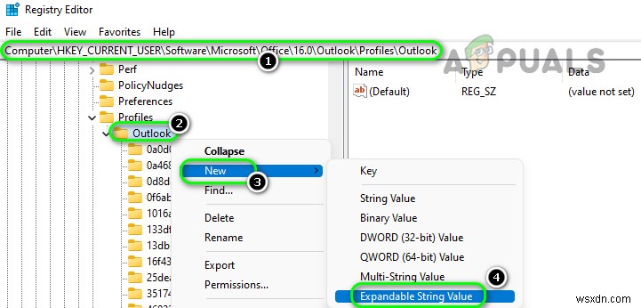 Windows에서 Outlook 오류  (0x8004010F): 데이터 파일에 액세스할 수 없음  해결 방법
