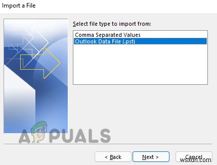 Windows에서 Outlook 오류  (0x8004010F): 데이터 파일에 액세스할 수 없음  해결 방법