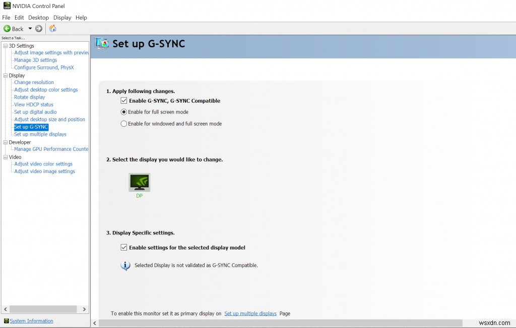 FreeSync 게임 모니터에서 G-Sync 활성화하고 검증하는 방법 완벽 가이드