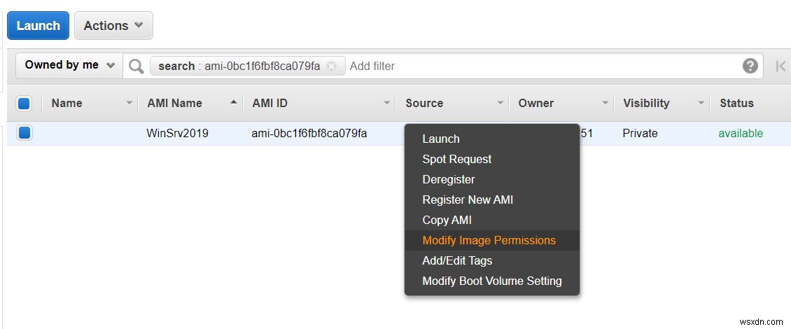Amazon EC2 인스턴스를 다른 AWS 계정으로 복사·이동·공유하는 방법