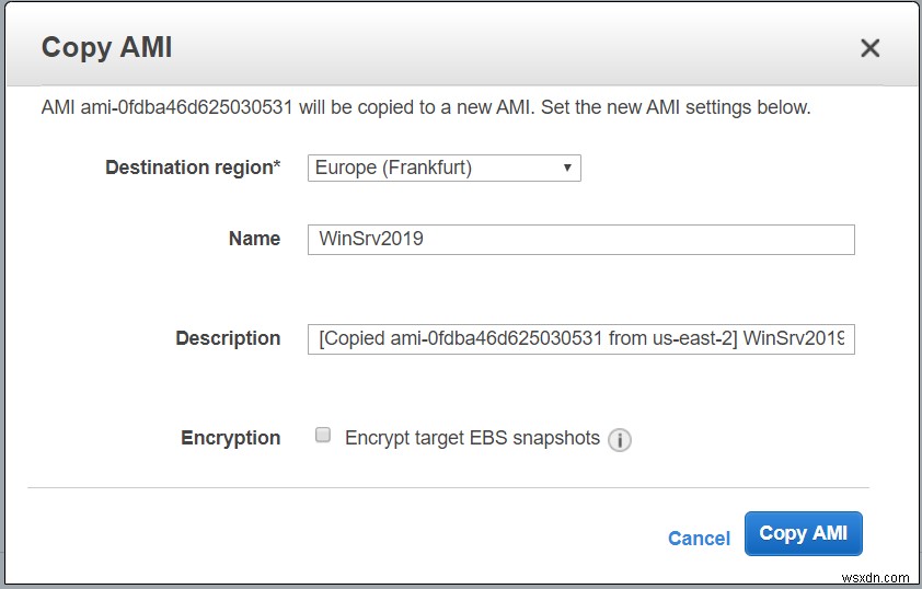 Amazon EC2 인스턴스를 다른 AWS 리전으로 이동하는 완벽 가이드