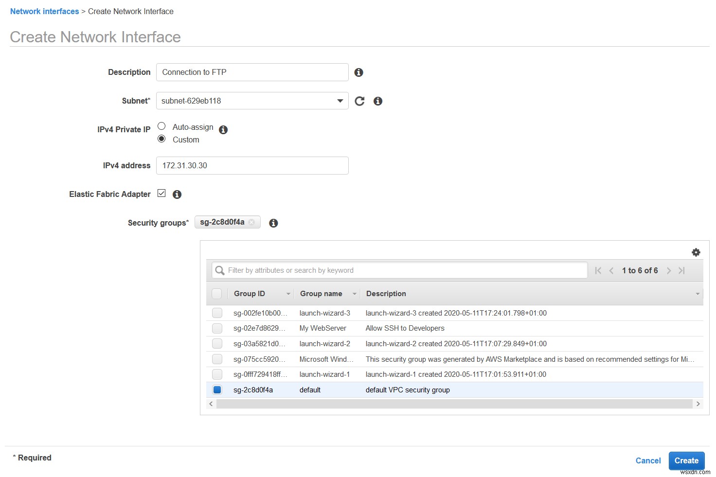 Amazon EC2 인스턴스에 두 번째 네트워크 카드(ENI)를 추가하는 방법