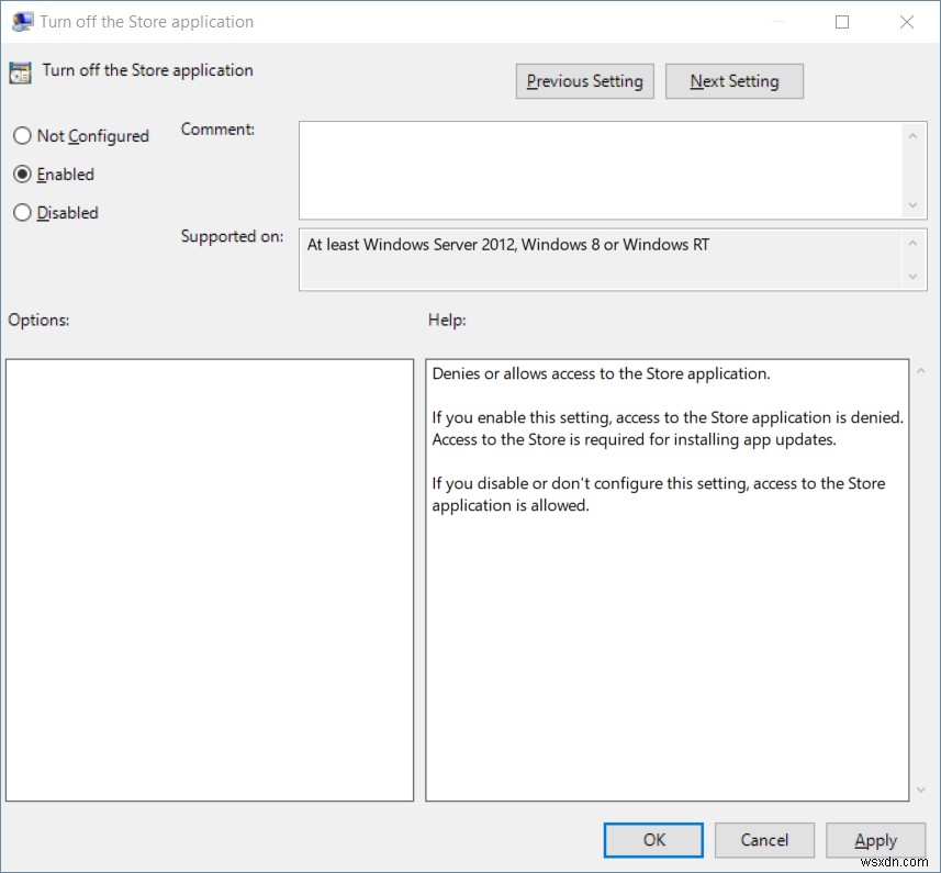 Windows 10 및 Windows Server 2019에서 Microsoft Store 차단하는 방법 총정리