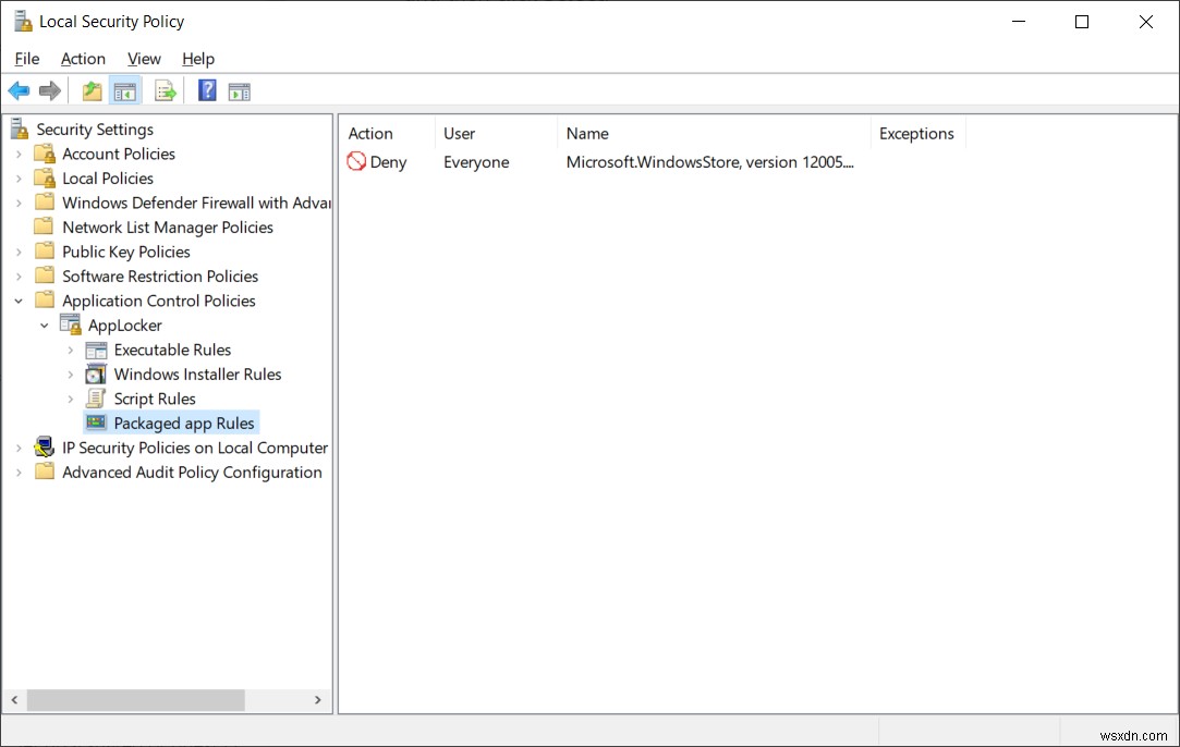 Windows 10 및 Windows Server 2019에서 Microsoft Store 차단하는 방법 총정리