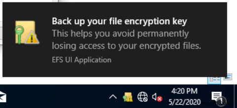 Windows 10에서 EFS(암호화 파일 시스템)로 파일과 폴더를 안전하게 암호화하는 방법