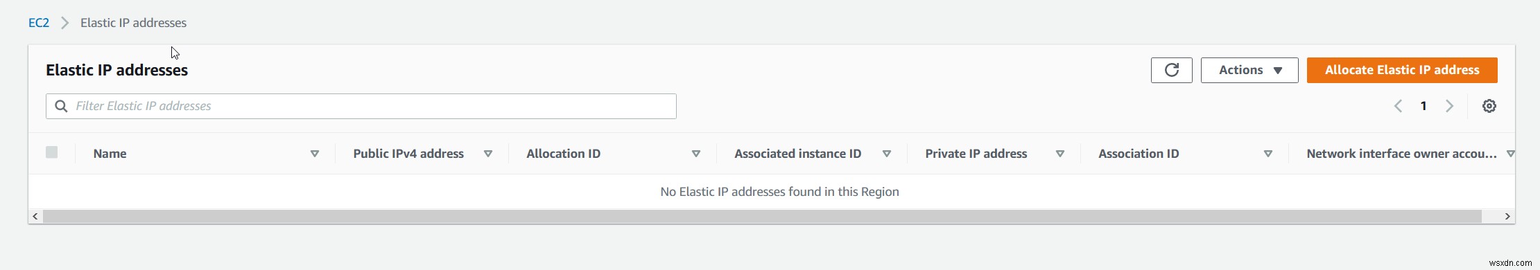 Amazon EC2 인스턴스에 탄력적 IP(Elastic IP) 주소를 할당하고 연결하는 방법