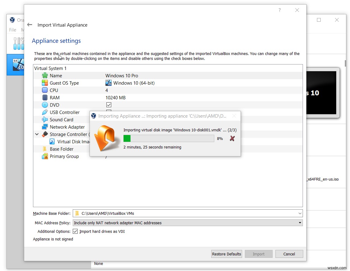 Oracle VM VirtualBox 가상 머신 내보내기 및 가져오기 완벽 가이드