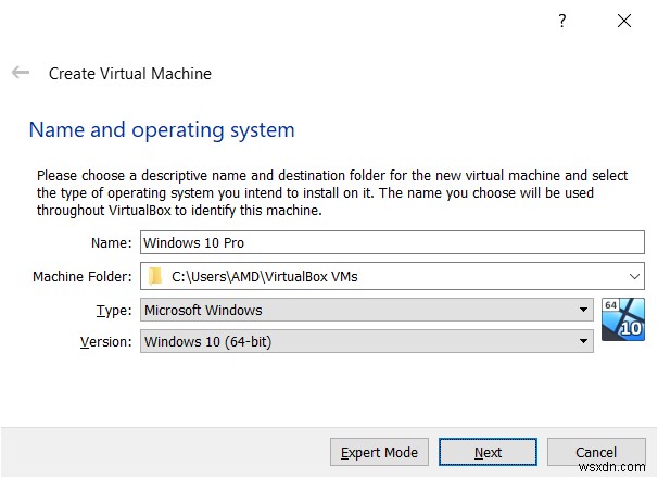 Oracle VM VirtualBox에서 첫 번째 가상 머신 생성하는 방법