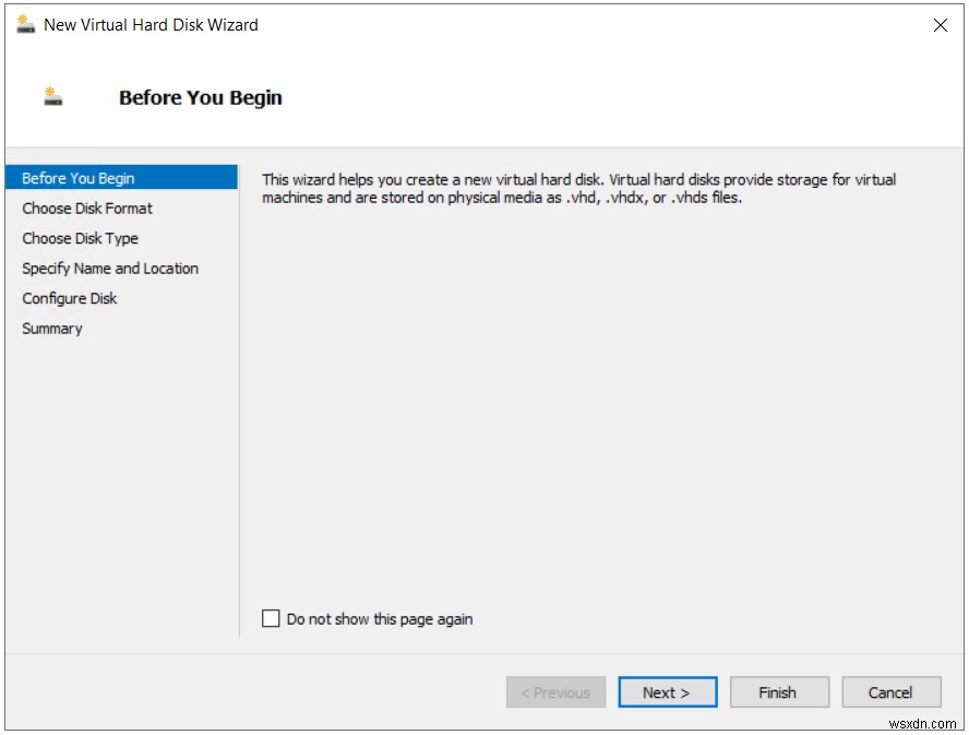 Hyper-V 2019 가상 머신에 가상 디스크를 추가하는 방법
