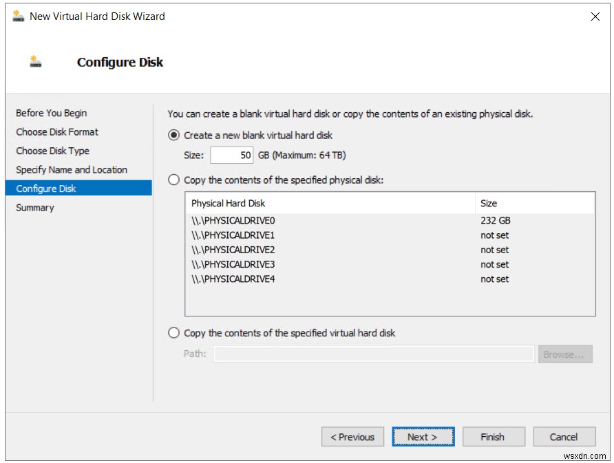 Hyper-V 2019 가상 머신에 가상 디스크를 추가하는 방법