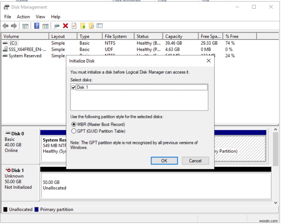Hyper-V 2019 가상 머신에 가상 디스크를 추가하는 방법