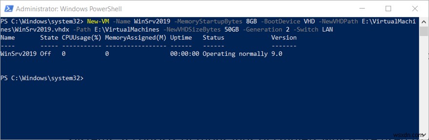 PowerShell로 Hyper-V 2019 가상 머신 생성하기 – 단계별 완벽 가이드