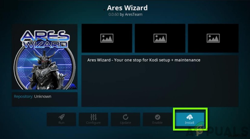 Kodi에서 Ares Wizard가 작동하지 않을 때: 빠르고 확실한 해결 방법