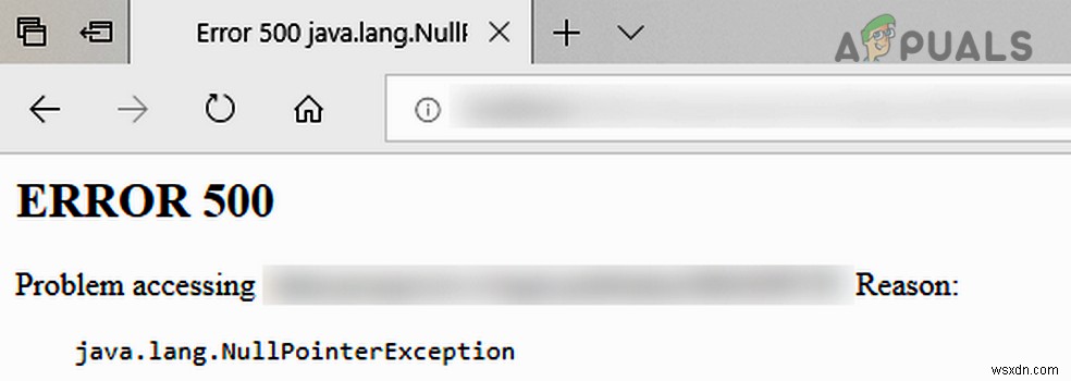 오류 500: java.lang.NullPointerException 해결 방법 총정리