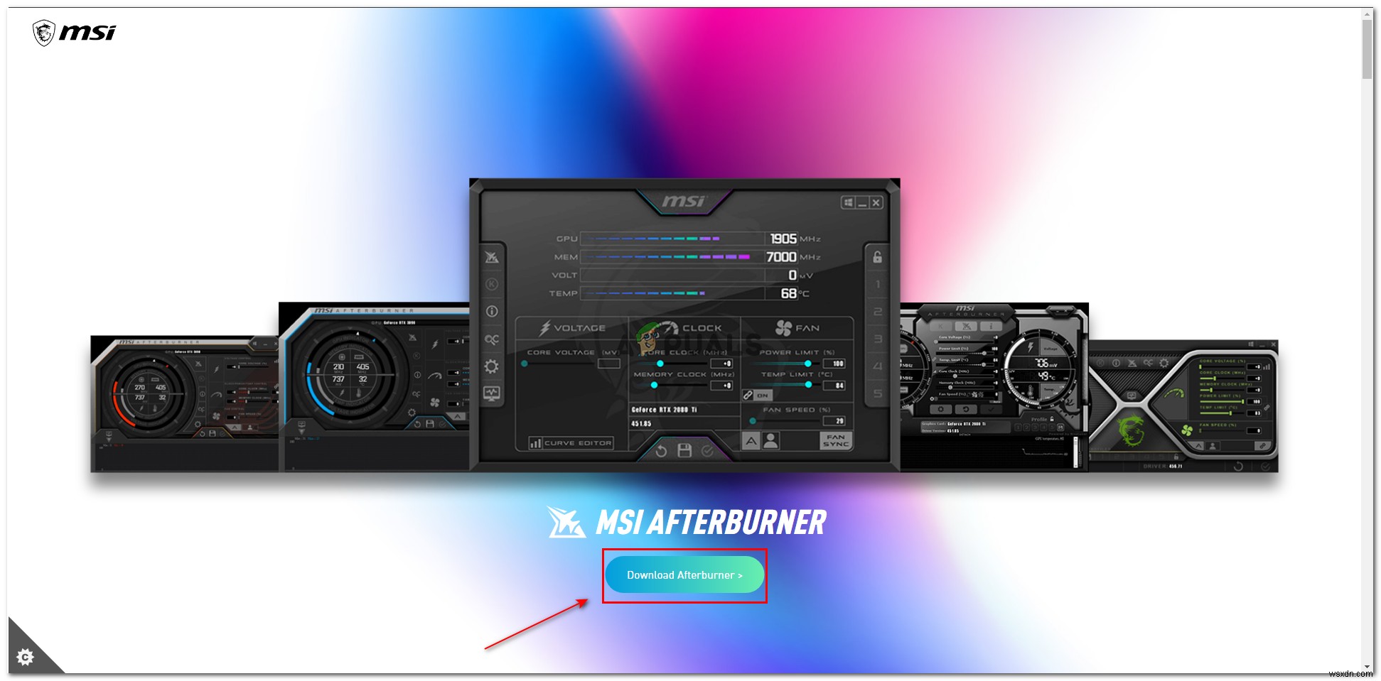 MSI Afterburner 일부 시스템 구성 요소를 현재 연결할 수 없습니다 오류 완벽 해결 가이드