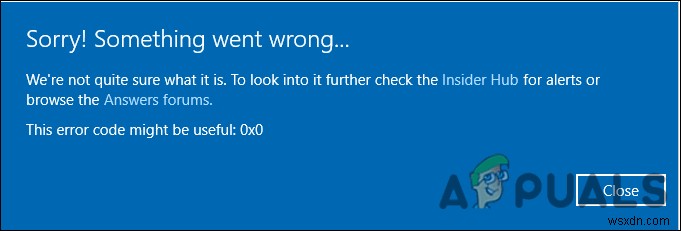 Windows 오류 코드 0x0 0x0 해결 방법 총정리
