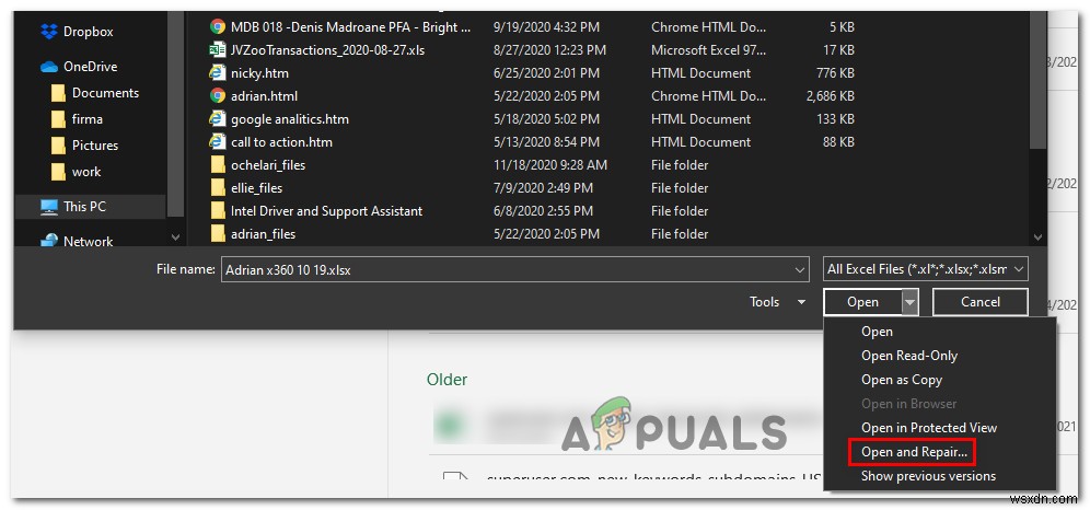 Windows에서 엑셀(Excel)이 계속 충돌할 때? 원인과 단계별 해결 방법 총정리