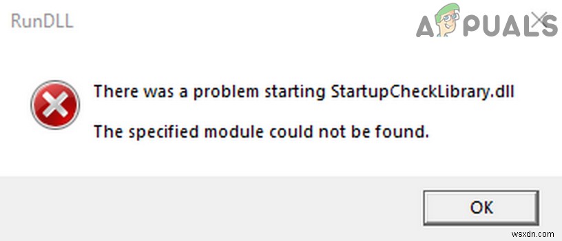 StartUpCheckLibrary.dll 누락 오류 해결 방법 6가지