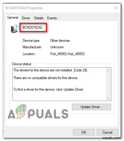 Windows 7/8/10에서 BCM20702A0 드라이버 오류 해결하는 방법