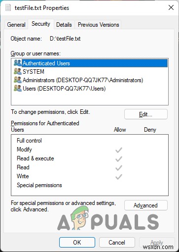 Windows  컨테이너에서 개체를 열거하지 못했습니다  오류 해결 방법