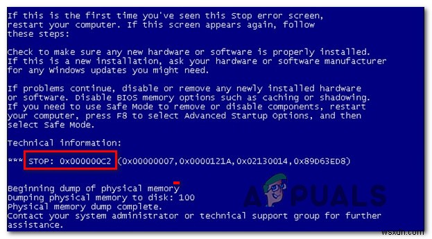 Windows 블루스크린 오류 0x000000C2 원인 및 해결 방법 총정리