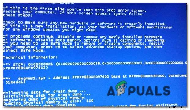 dxgmms1.sys 블루스크린(BSOD) 오류 원인과 해결 방법 총정리