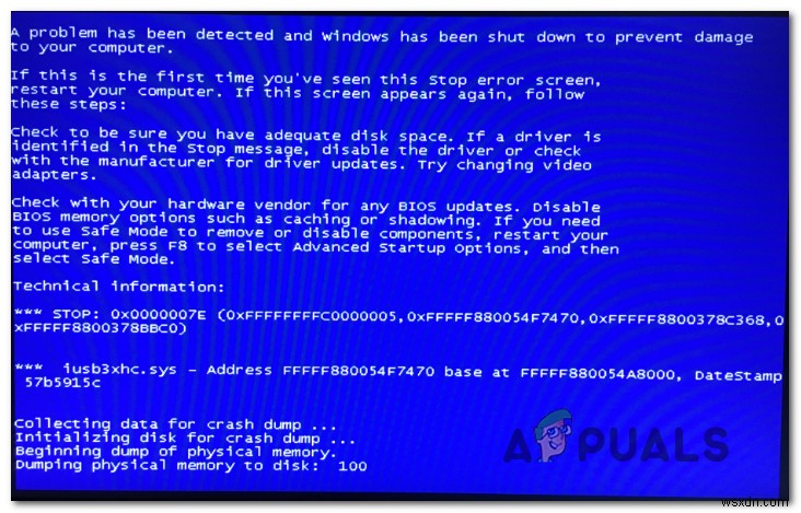 iusb3xhc.sys 블루스크린(BSOD) 오류 완벽 해결 가이드