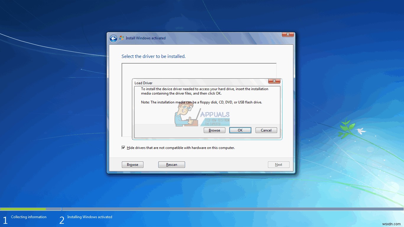 Windows 7 설치 중 하드 디스크가 인식되지 않을 때 해결 방법 총정리