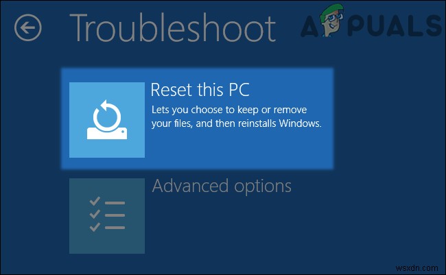 Windows 이 PC 초기화 가 37%에서 멈출 때 해결하는 방법