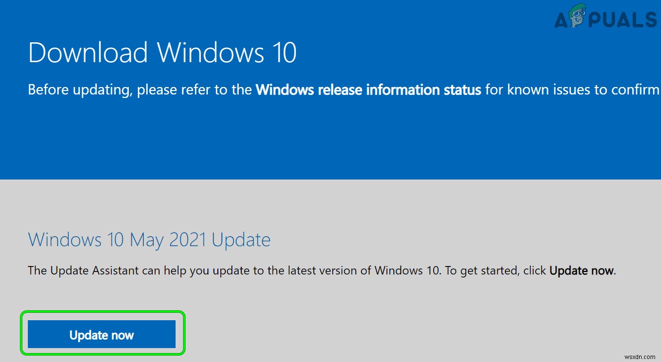 Windows 10 21H1 업데이트 오류 0x800f0984 해결 방법 총정리