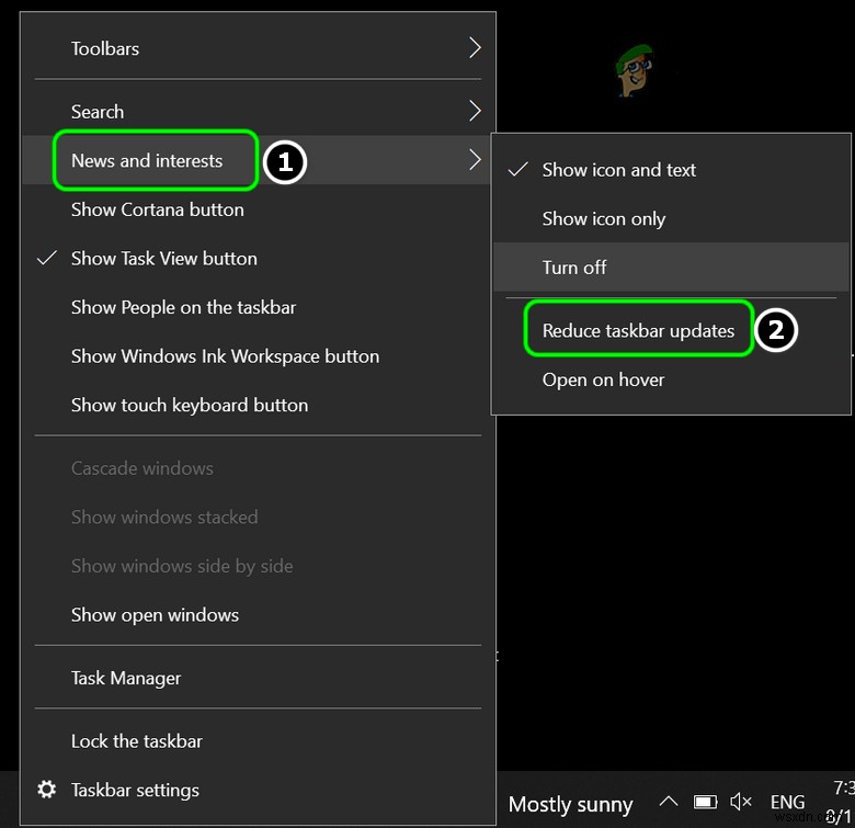 Windows 10 작업 표시줄에서 날씨·뉴스 위젯(뉴스 및 관심 사항) 제거하는 완벽 가이드