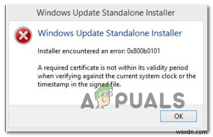 Windows 10 업데이트 오류 0x800b0101 완벽 해결 가이드