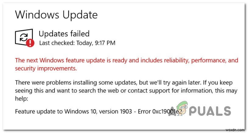 Windows 10 업데이트 오류 0XC19001E2 완벽 해결 가이드