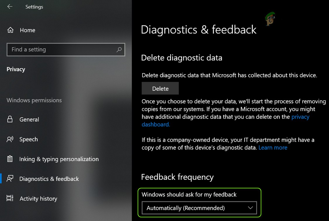 [해결] Windows 10에서 진단 데이터를  전체 로 변경할 수 없는 문제 고치는 방법