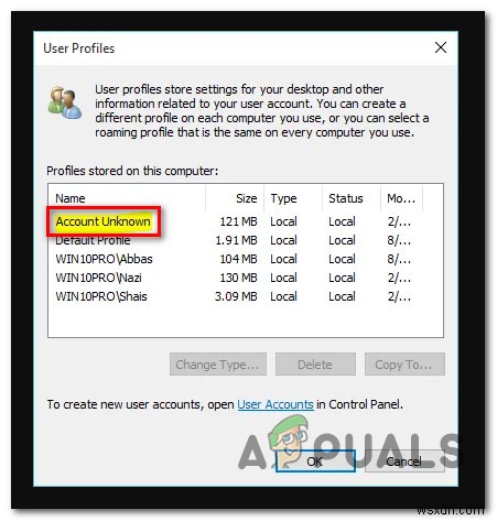 Windows 10 프로필이 완전히 삭제되지 않음 오류 해결 방법 3가지