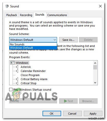 Windows 10에서 시스템 사운드가 재생되지 않을 때 해결하는 방법