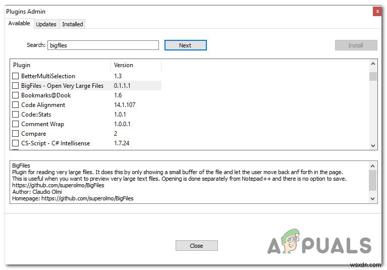 Windows 10에서 Notepad++ 플러그인 설치 실패 오류 해결 방법
