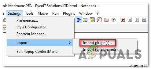 Windows 10에서 Notepad++ 플러그인 설치 실패 오류 해결 방법