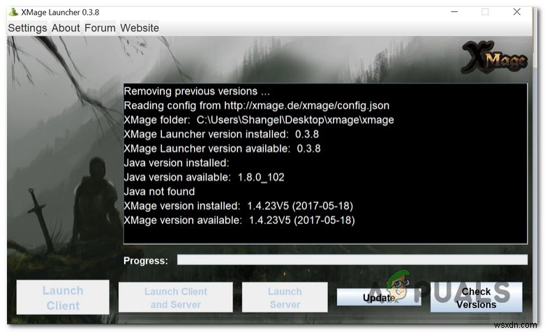 Windows 10에서 XMage 실행 시 Java를 찾을 수 없음 오류 해결 방법
