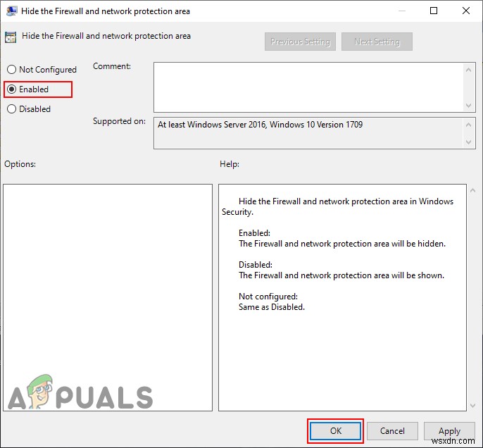 Windows 10에서 방화벽 및 네트워크 보호 영역을 숨기는 2가지 방법