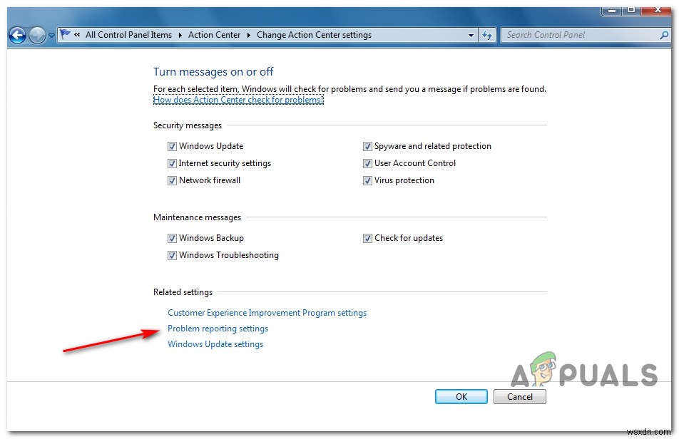 Windows 10에서 오류 보고(Error Reporting) 기능을 비활성화하는 방법