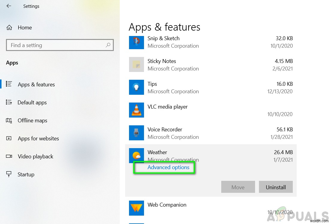 Windows 10 날씨 앱이 작동하지 않거나 충돌할 때 해결 방법