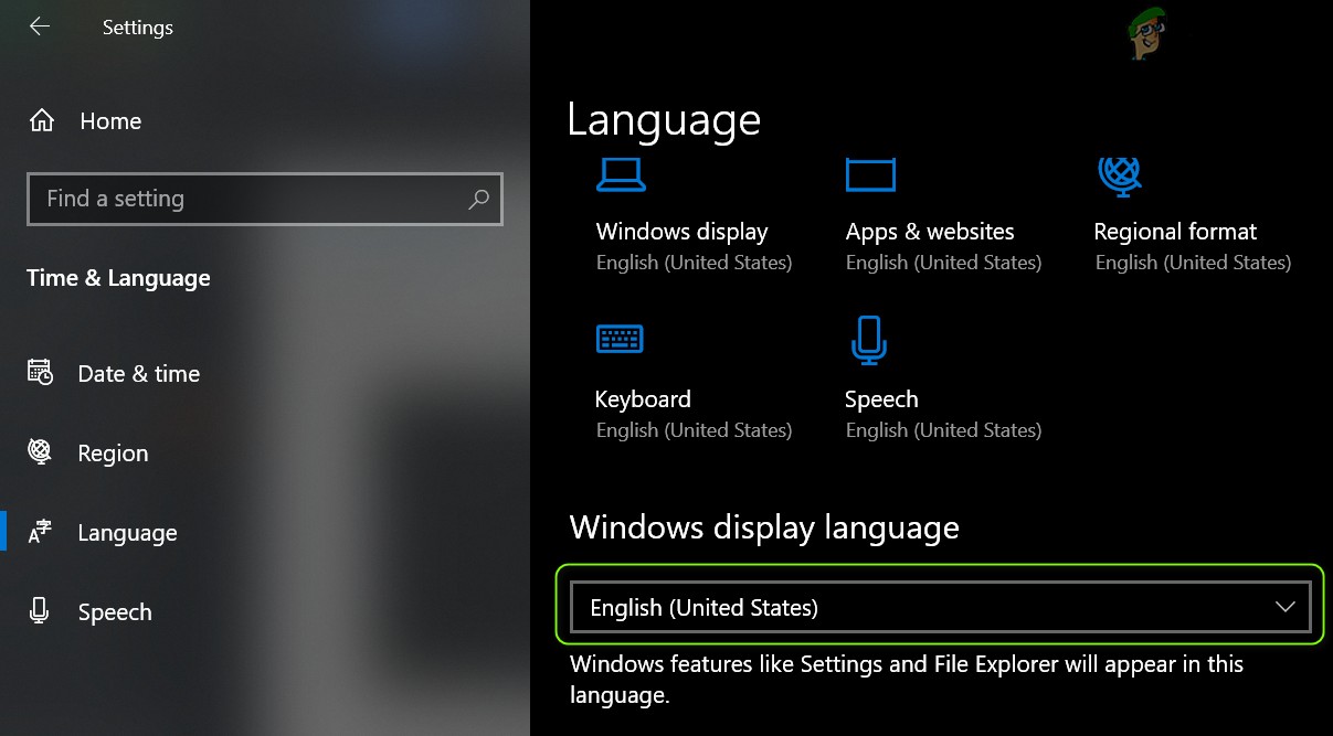 Windows 10에서 언어가 삭제되지 않는 문제 해결 방법