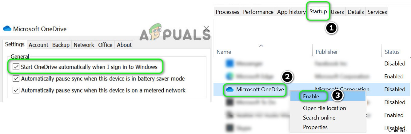 [해결] Windows 10 작업 표시줄에서 OneDrive 아이콘이 사라지는 문제 완벽 해결 가이드