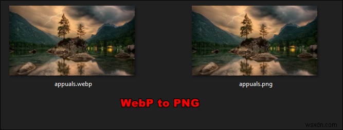 Windows 10에서 WebP를 PNG로 변환·저장하는 4가지 방법