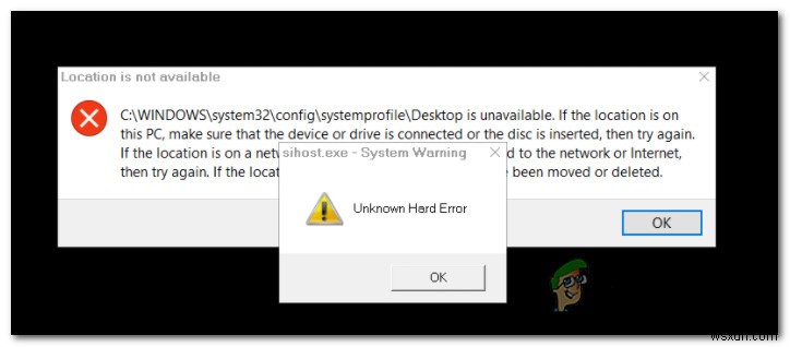 Windows 10에서  SiHost.exe 알 수 없는 하드 오류  해결하는 완벽 가이드