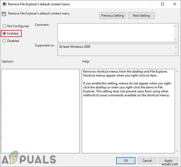 Windows 10에서 파일 탐색기·시작 메뉴·작업 표시줄의 우클릭 상황에 맞는 메뉴 비활성화하는 방법